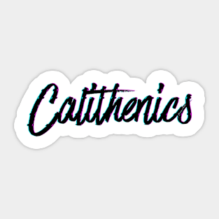 Calisthenics Gym Shirt STICKERS CASES MUGS NOTEBOOKS PILLOWS TOTES Sticker